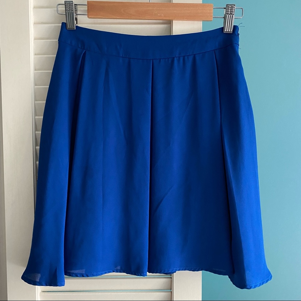 Collective Concepts Royal Blue Skirt